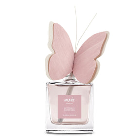 Diffusore a bastoncini Muha Butterfly 50 ml con decoro farfalla