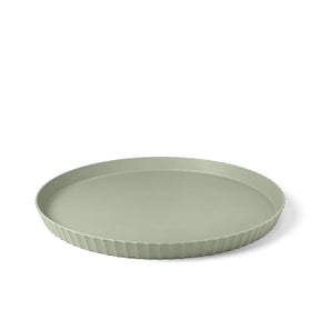 Vassoio rotondo Atena Blim Plus in polipropilene verde 40 cm