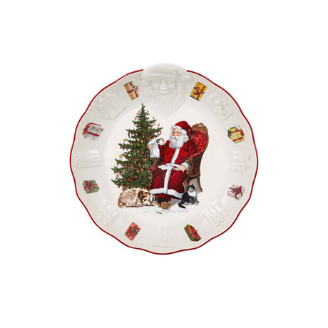 Ciotola Babbo Natale Villeroy & Boch in porcellana decorata 24x25 cm