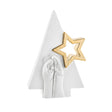 Presepe Natività Bongelli Preziosi in marmorino bianco 28 cm
