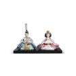 Bambole Hina Matsuri Lladrò in porcellana decorata 25x40 cm coppia