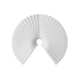 Vaso Arcus Rosenthal in porcellana premium bianca 27x24 cm