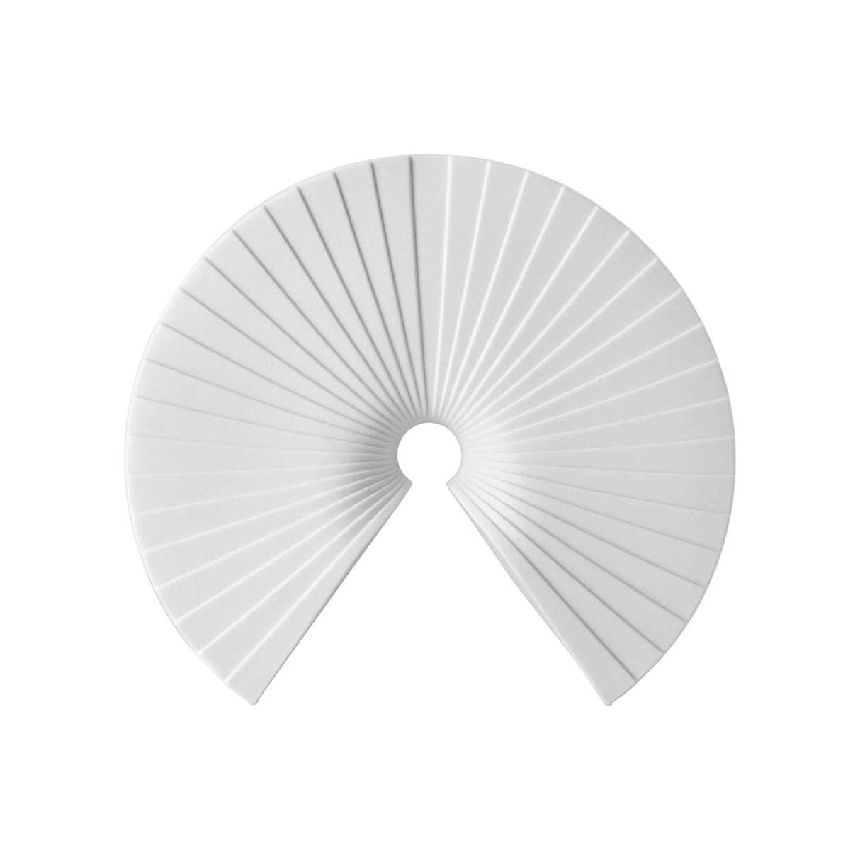 Vaso Arcus Rosenthal in porcellana premium bianca 27x24 cm