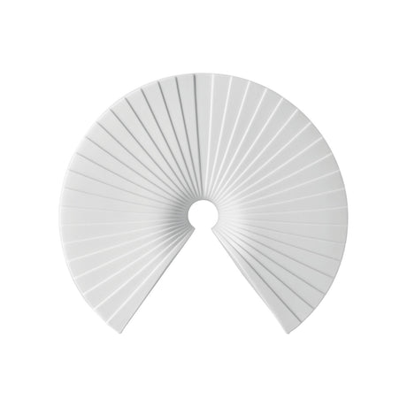 Vaso Arcus Rosenthal in porcellana premium bianca 27x24 cm