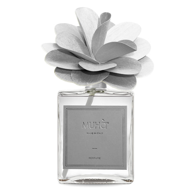Diffusore Flower Muha in vetro con fiore in legno 500 ml fragranza Fiori Cotone
