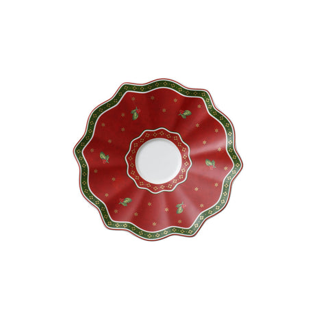 Piattino tè Toy's Delight Villeroy & Boch in porcellana decorata 16,5 cm