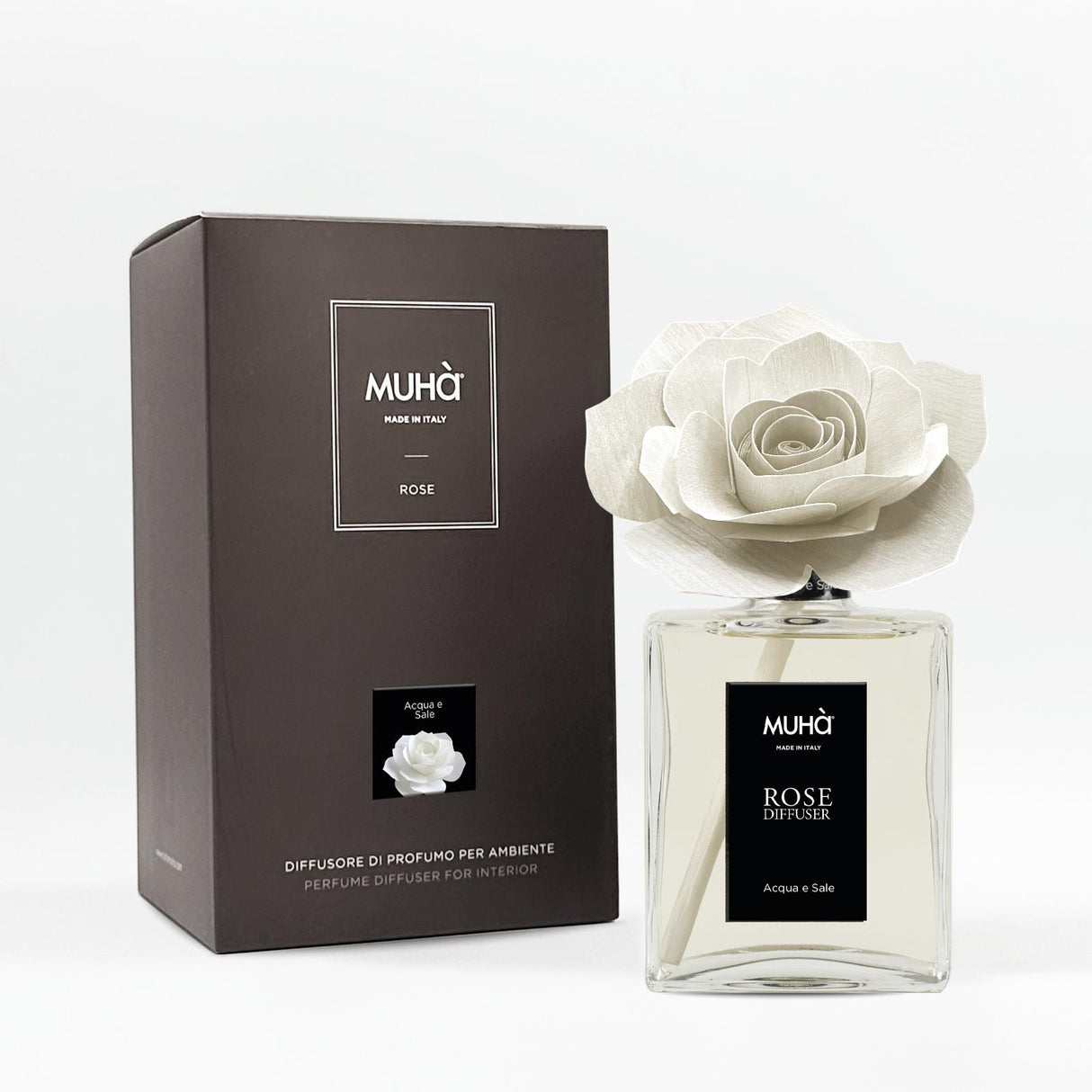 MUHA' Pink 200ml Air Freshener Water and Salt Diffuser