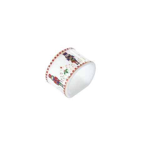 Set 4 legatovagliolo Schiaccianoci Easy Life in porcellana 4,5 cm