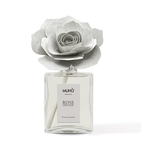 Diffusore a bastoncino Muha con fiore decorativo fragranza Fiori Cotone 200 ml