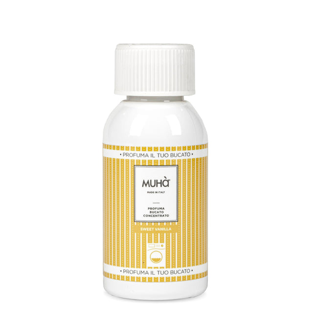 Profumo bucato Sweet Vanilla Muhà in essenza 100 ml flacone vetro
