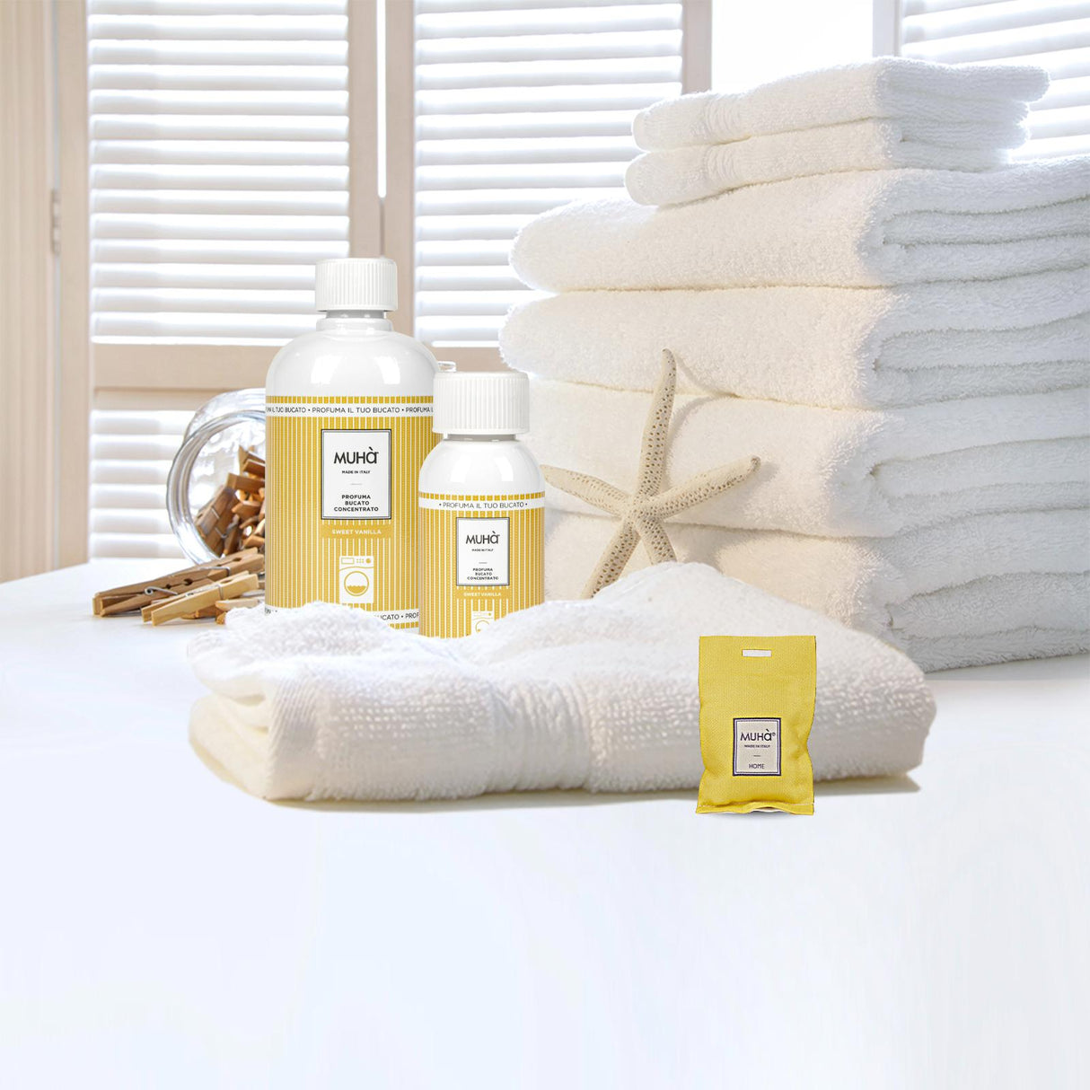 MUHA' Profumo Bucato Lavatrice 100ml Sweet Vanilla