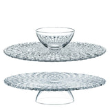 Alzata per torta Bossa Nova Nachtmann in cristallo sfaccettato 32 cm