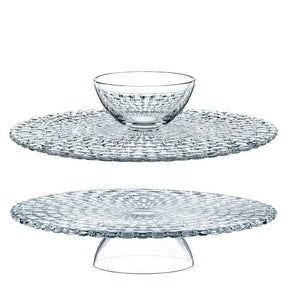 Alzata per torta Bossa Nova Nachtmann in cristallo sfaccettato 32 cm