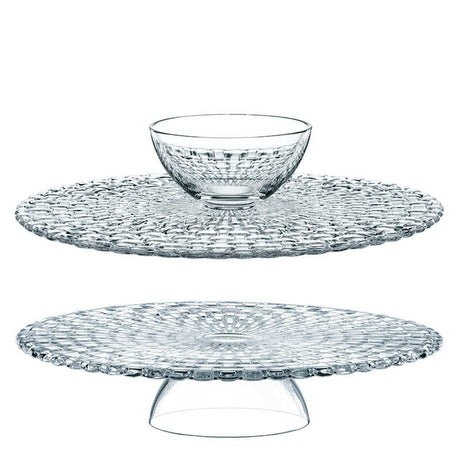 Alzata per torta Bossa Nova Nachtmann in cristallo sfaccettato 32 cm