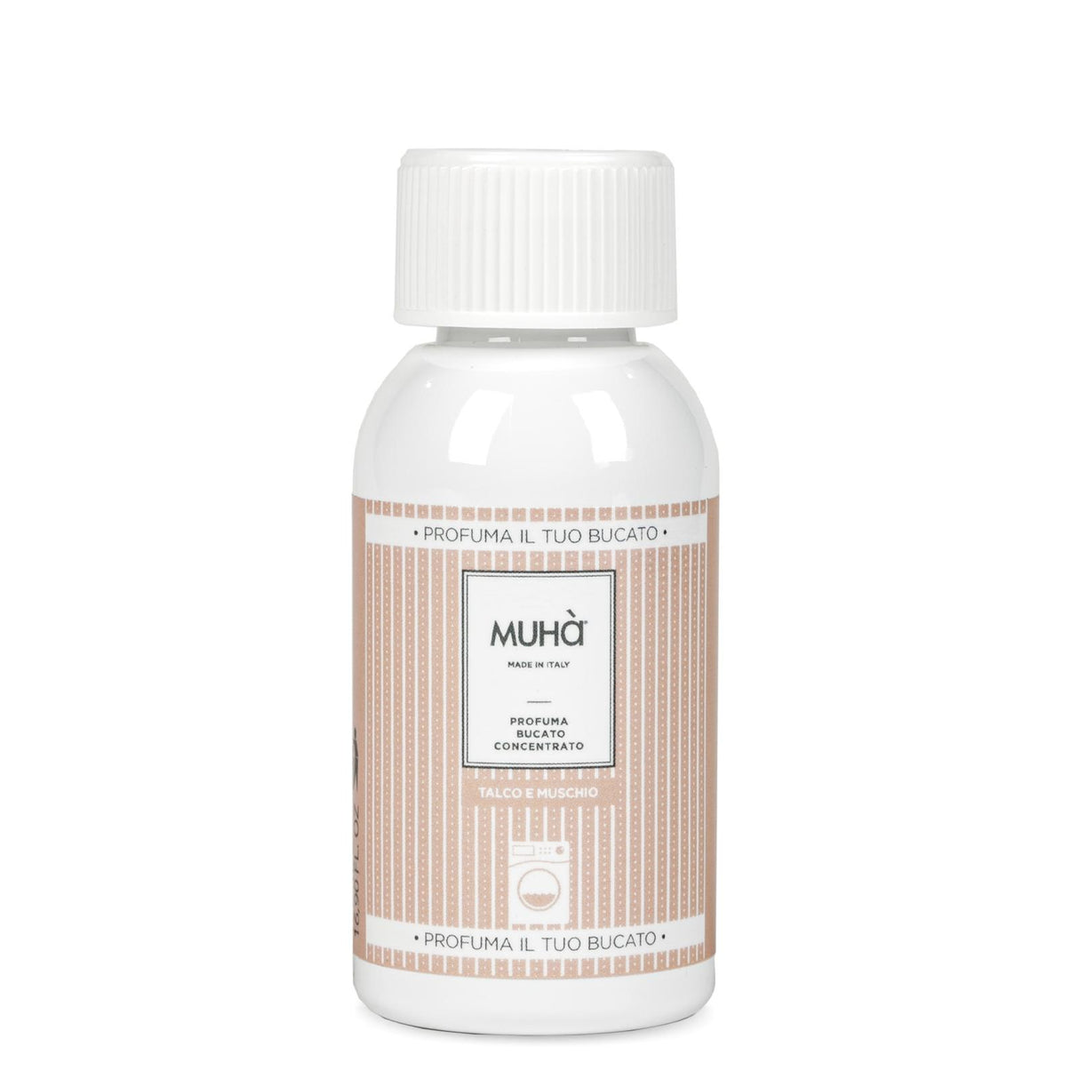 Flacone profumo bucato Muhà fragranza Talco e Muschio 100 ml