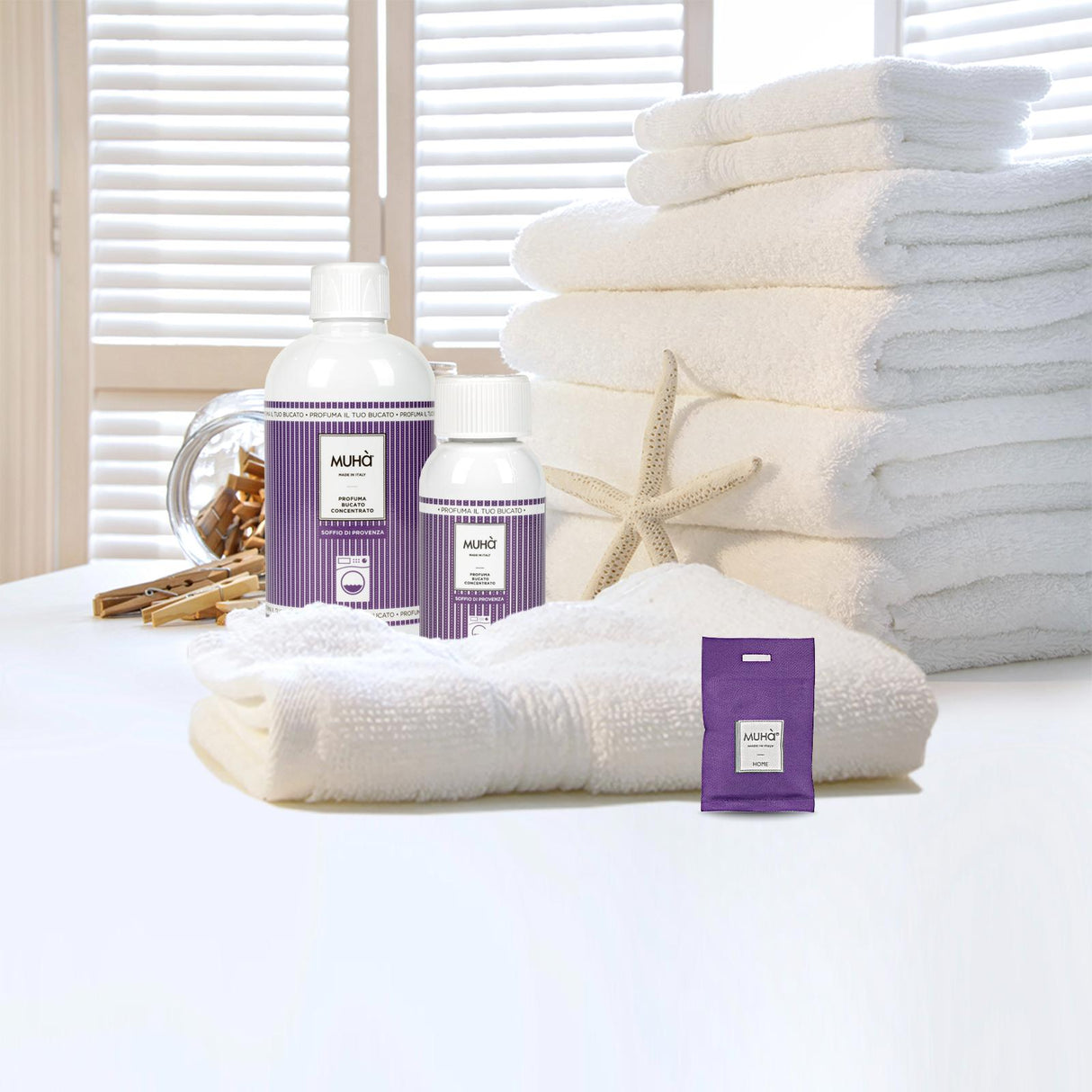 MUHA' Profumo Bucato Lavatrice 100ml Soffio di Provenza