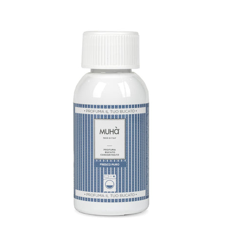 Flacone profumo bucato Muha Fresco Puro 100ml con tappo dosatore