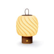 Lampada da tavolo Ice Cream Lladrò in porcellana bianca opaca 26x17 cm