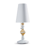 Lampada da tavolo Belle De Nuit Lladrò in porcellana 57x20 cm