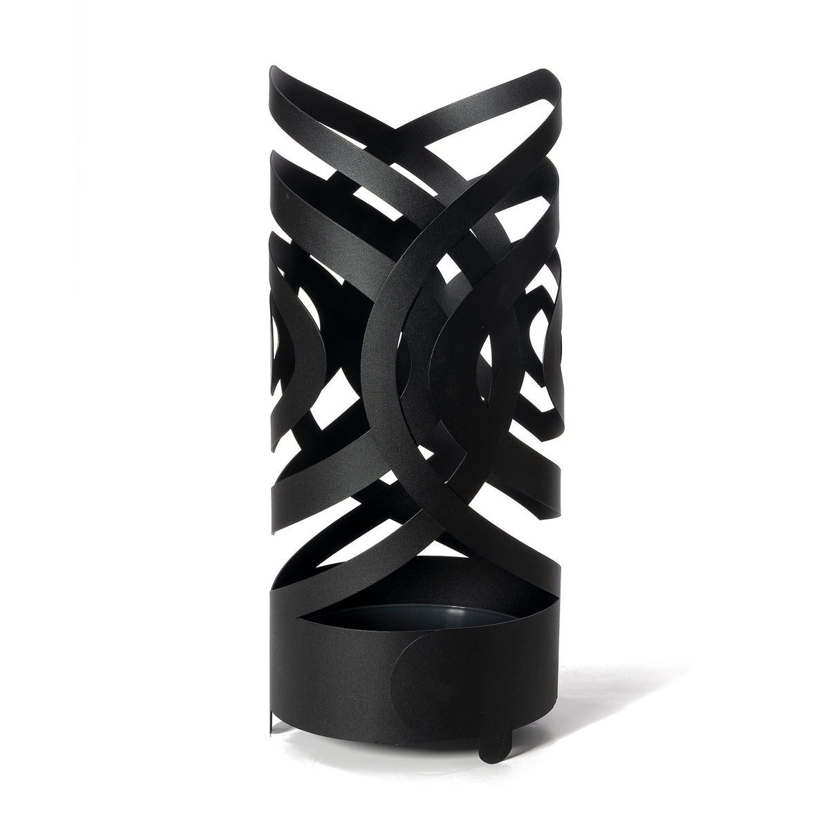 Portaombrelli Optical Arti & Mestieri in ferro nero 54x23 cm
