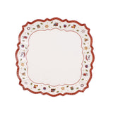 Piatto quadrato Toy's Delight Villeroy & Boch in porcellana decorata 26 cm