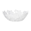 Centrotavola floreale Arti e Mestieri in metallo grande bianco