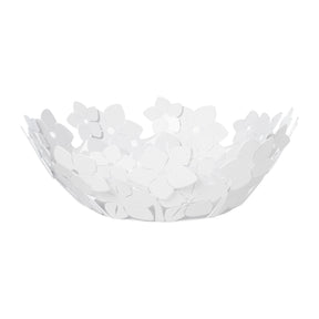 Centrotavola floreale Arti e Mestieri in metallo grande bianco