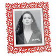 Portafoto Corallo Maxi Arti & Mestieri in ferro rosso 34x29,3 cm