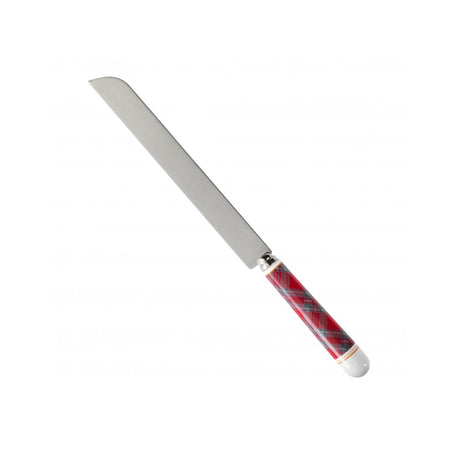 Coltello panettone Brandani in acciaio inox con manico in ceramica 34 cm