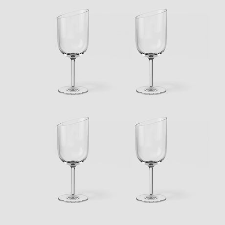 Calice vino rosso Villeroy & Boch NewMoon in cristallo set 4 pezzi