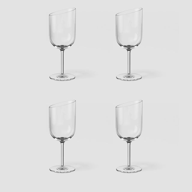 Calice vino rosso Villeroy & Boch NewMoon in cristallo set 4 pezzi