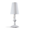 Lampada da tavolo Belle De Nuit Lladrò in porcellana bianca 57x20 cm