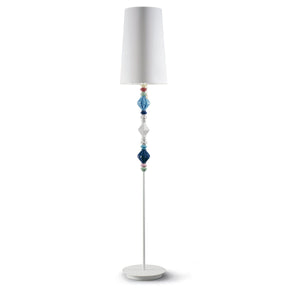Lampada da terra Belle De Nuit II Lladrò in porcellana 181x32 cm