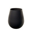 Vaso Carré Manufacture Collier Villeroy & Boch in ceramica nera 14 cm