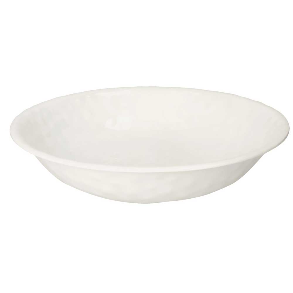 Insalatiera Evergreen Brandani in melamina bianca diametro 35 cm