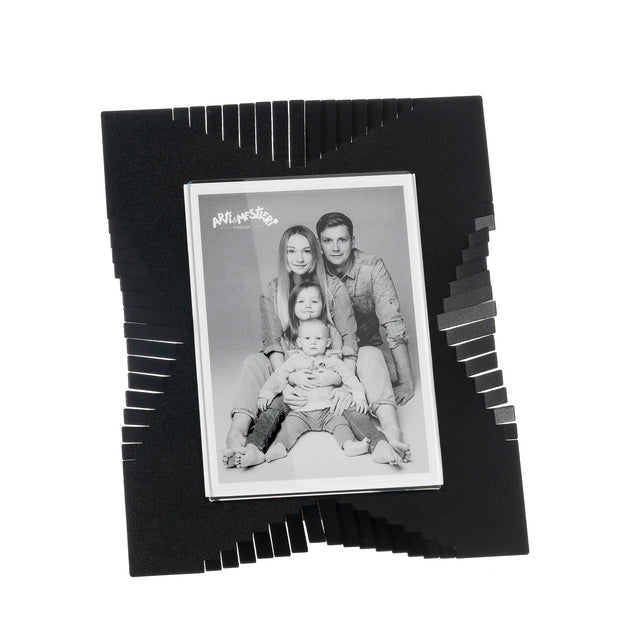 Portafoto Riviera Arti & Mestieri in ferro nero 22,7x17,5 cm