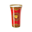 Vaso Medusa Rosenthal Versace in porcellana rossa 26 cm