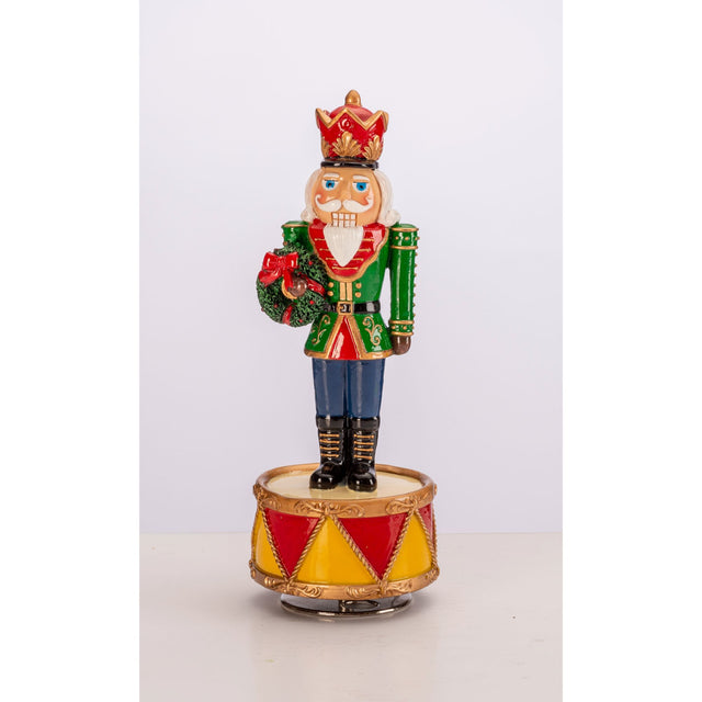 Carillon soldatino Noel by Lamart in resina decorativa 21 cm