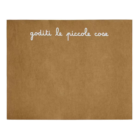 Tovaglietta Simple Day in fibra di cellulosa con scritta 45x36 cm