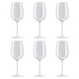 Set 6 calici vino rosso DiVino Rosenthal in cristallo trasparente 580 ml