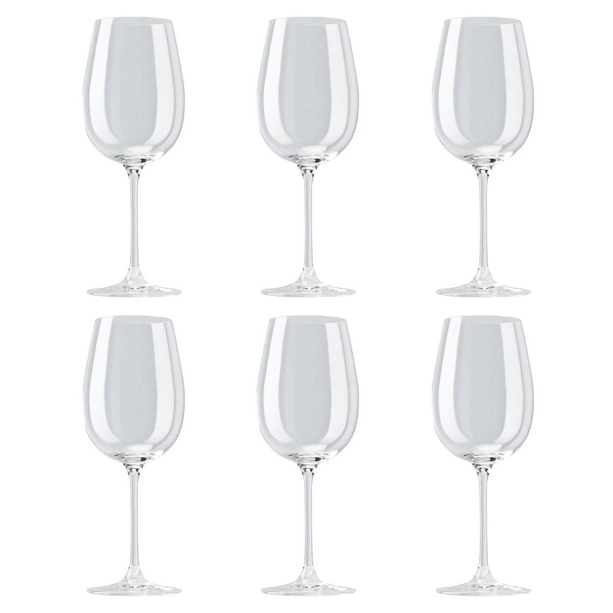 Set 6 calici vino rosso DiVino Rosenthal in cristallo trasparente 580 ml