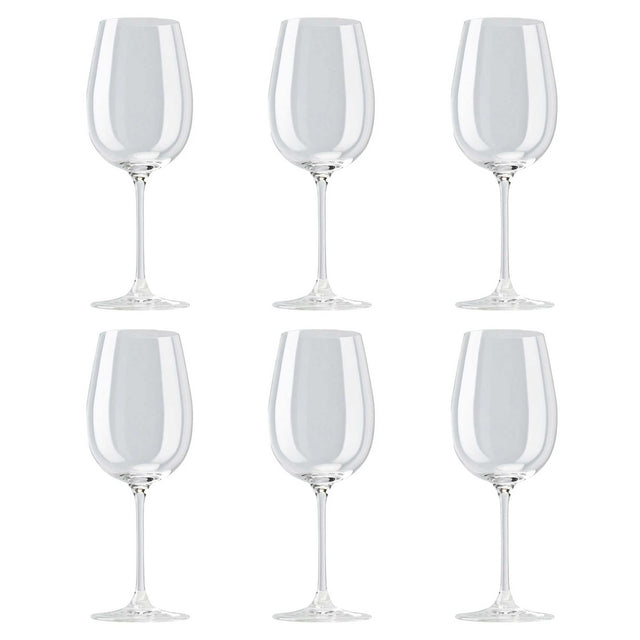 Set 6 calici vino rosso DiVino Rosenthal in cristallo trasparente 580 ml