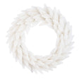 Ghirlanda natalizia Bizzotto in polietilene e pvc bianco 40 cm