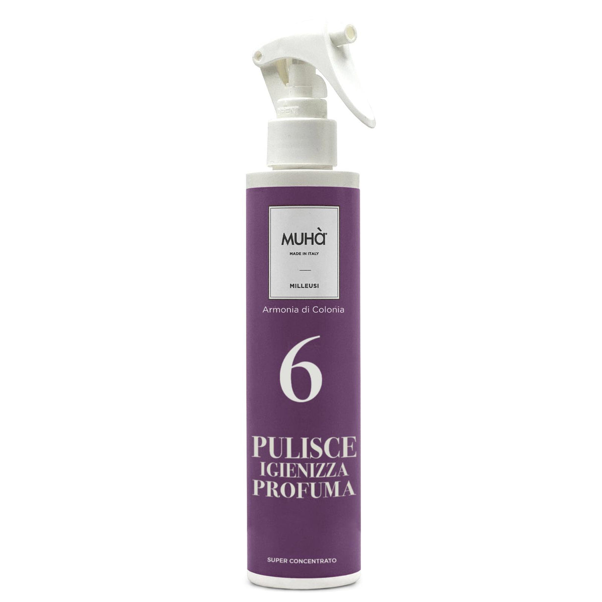Detergente spray multiuso Muhà fragranza Armonia Colonia 200 ml