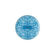 Piattino decorativo Versace in porcellana Barocco Teal 17 cm