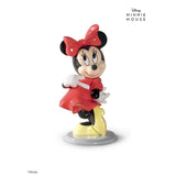 Statuetta Minnie Mouse Lladrò in porcellana decorata 19x9 cm