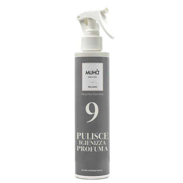 Detergente spray multiuso Muhà fragranza muschio cipriato 200 ml