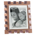 Portafoto Vertigo Maxi Arti & Mestieri in ferro viola ametista 34,5x29,4 cm