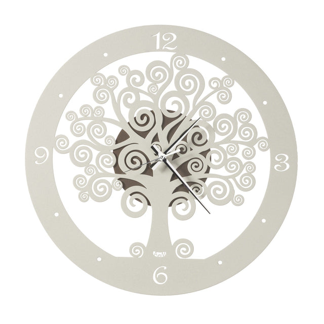 Orologio da parete Albero della Vita Arti & Mestieri in metallo bronzo