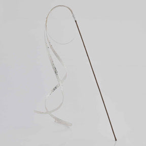 Filante glitter EDG in plastica color argento 155 cm